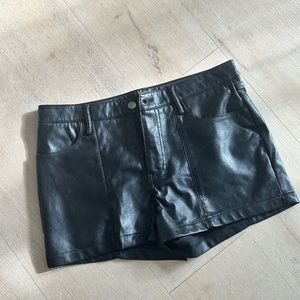 Leather Shorts